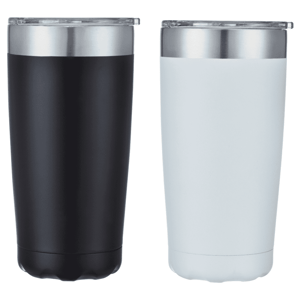Tritan Lid Double Wall Coffee Mugs 590Ml
