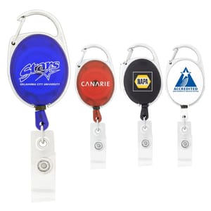 Carabiner Retractable Card Holders