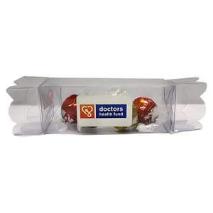Pvc Bonbon With Lindor Balls X4