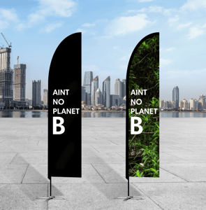 Vibranteco Rpet Feather Banner - Medium