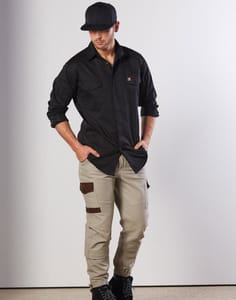 Mens Work Shirt With 2 Pockets