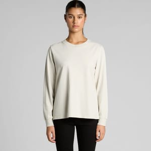 Wo's Heavy Faded L/S Tees