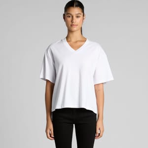 Wo's Martina V Neck Tees