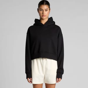 Wo's Relax Crop Hoodies