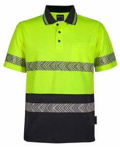 Visibleguard Short Sleeve Polo With Segmented Tape