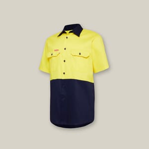 UrbanShield Hi-Vis Mesh Short Sleeve Work Shirts