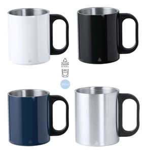 Recycled Stainless Steel Coffee Mugs