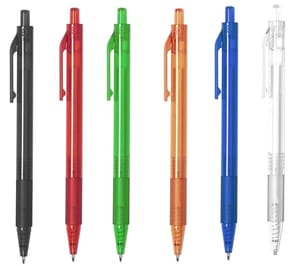 Steady Plastic Push-Button Pens