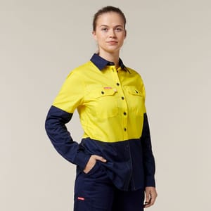 Coolcamo Women’s ToughTech Hi-Vis Vented Shirts