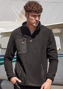 Streetlite Unisex 1/4 Zip Polar Fleece
