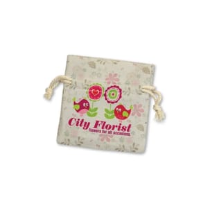 Bella Mini Cotton Giftbag Custom Branded