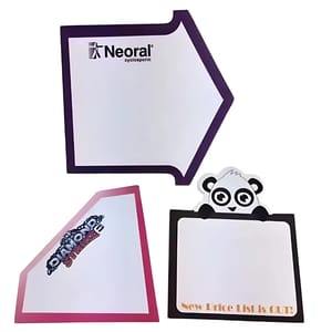 Logo Shape Adhesive Notes