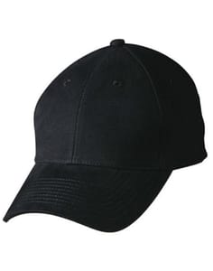 Heavy Brushed Cotton Caps With Buckle
