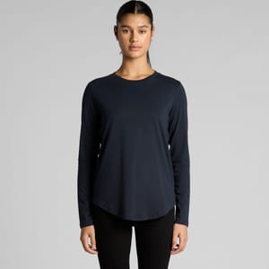 Wo's Maple Curve L/S Tees