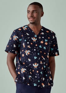 Galaxiprint Men's Scrub Tops