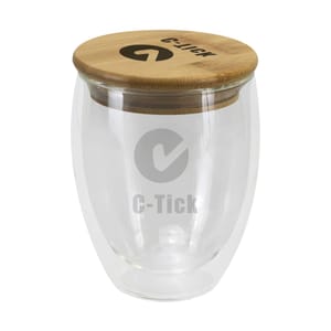 Liv Double Wall Glass Cups 350ml