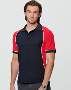 Men's Truedry Tri-Colour Pique Polos