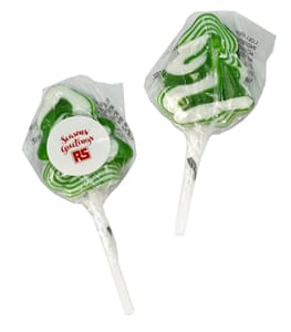 Small Christmas Tree Lollipops