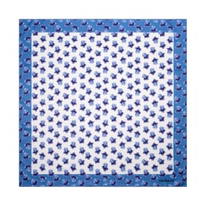 Floral Hortense Bright Blue Scarves