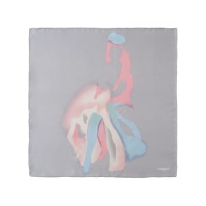 Cacharel Demoiselle Gris Silk Scarves