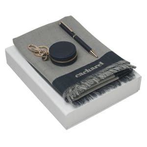 Cacharel Pen, Keyring & Scarf Sets