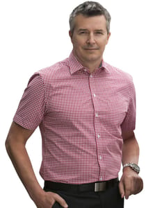 Lee Ii Men's Gingham Check S/S Shirts