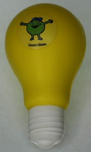Stress Ball Light Bulb - rush