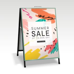 Daunt 600x900 Metal A-Frames
