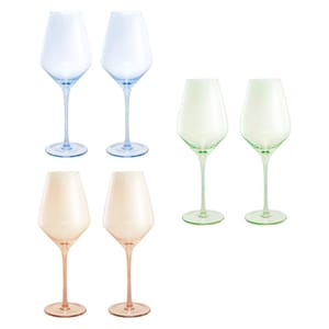 Colourful Wine Glass Set