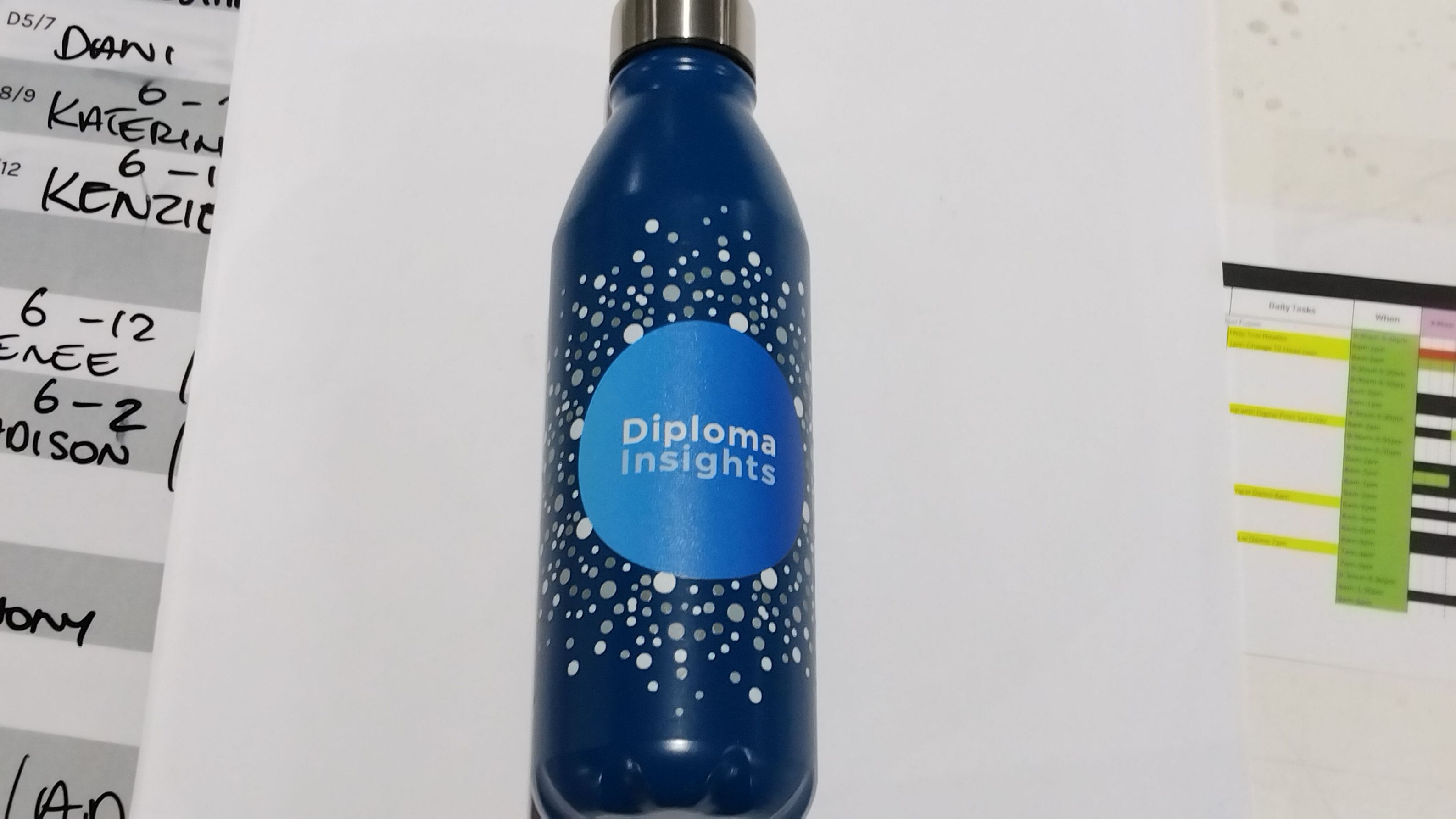 Diploma Insights insulated drink bottle