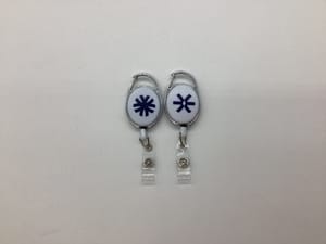 custom lanyards with rectable badge holder