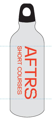 AFTRS printed drink bottle